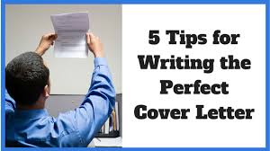 5 Tips For Writing The Perfect Cover Letter Noomii Career Blog