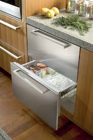 integrated refrigerator freezer drawers