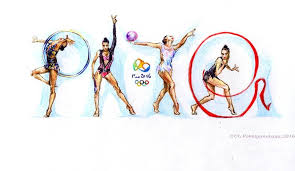By Ch Rokotyanskaya Gimnasia Dibujo Dibujos De Gimnastas Ritmica