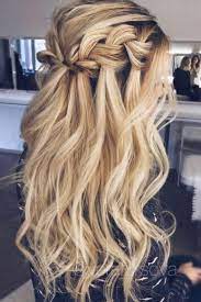 Waterfall Braid Blonde Perfect For Those With Hair Extensions Appreciated By Www Extensionsofyourself Com Hair Styles Long Hair Styles Wedding Hair Down