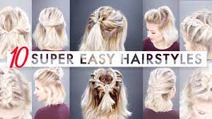 Use the right kind of products to flaunt your hair and tie it up whenever necessary. 10 Easy Half Up Hairstyles For Short Hair Tutorial Milabu Youtube