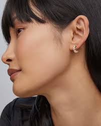 Necklace And Bracelet Kendra Scott Earring Set Kendra Scott Gift Set Gold  Necklace & 2 Pair Earrings, Iridescent Drusy