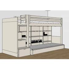 Grâce à son agencement, il permet de gagner de la place dans la chambre de votre enfant : Lit Mezzanine Bureau Rangement Venus Et Judes
