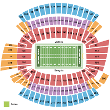 See a seat that you really like? Paul Brown Stadium Seating Chart Rows Seat Numbers And Club Seats