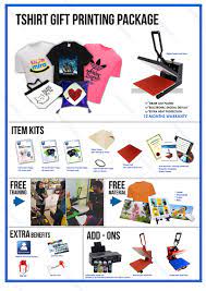 What results is a different look and texture from screen printing—one that feels. Pakej Perniagaan Cetak T Shirt Heat Press