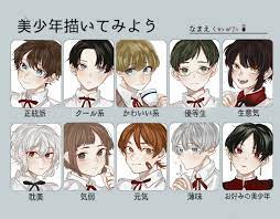 twitter 男の子 イラスト マンガヘア 男 髪型 イラスト