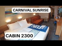 Carnival Sunrise Oceanview Stateroom
