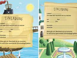 Einladungskarten Kindergeburtstag Kostenlos Zum Ausdrucken