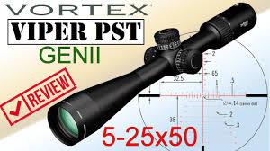 Uses premium components in the zoom lens mechanism to ensure smooth magnification changes under the harshest conditions. Vortex Viper Pst Gen Ii 5 25x50 Ffp Review Youtube