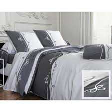 Housse De Couette Blanche Percale Brodee Becquet Imprime 2 Vue 1 Home Home Decor Bed