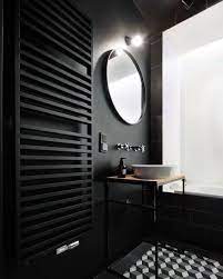 Black is a color many relegate to formal evening wear and gloomy mourning attire, a color at once art deco era to nouveau 21st century catalogue offer a wealth of possibilities for the modern man in black. Top 60 Best Black Bathroom Ideas Dark Interior Designs