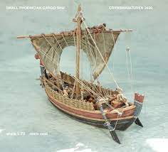 Based on the wreck of the ancient greek ship marseille 4 (jules verne 7). Small Phoenician Cargo Ship Crynsminiaturen