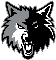 Seeking for free wolf logo png images? Black And White Wolves Logo Logodix