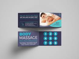 Check spelling or type a new query. Massage Loyalty Card Template By Owpictures On Dribbble