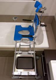 Portable Folding Commode Shower Tub Chair Tub Slider Shower Tub Portable Shower Chair Tub Chair
