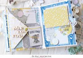 как сделать альбом для новорожденного своими руками мастер класс Olga Kravec Olya Kravets Scrapbooking Master Klass Layout Scrap Skrapbking Stranichka Mixed Media Veshi Dlya Malenkogo Malchika Citaty O Devochke Minialbomy