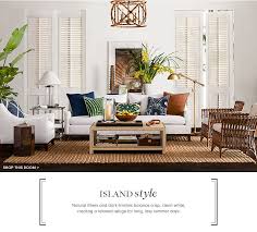 Island Style Furniture Decor Williams Sonoma British Colonial Decor Tropical Home Decor Beach House Interior