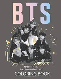 Download Bts Coloring Book For Stress Relief Happiness And Relaxation Amazing Kpop Books For Army And Kpop Lovers Special Gifts For Kids And Adults Buy Online In Japan At Desertcart Jp Productid 191366634