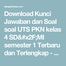 Kisi kisi dan soal uts pkn kelas 4 k13 semester 1. Pin Di Bankrpp