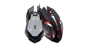 Shot Case Souris Gamer Metal Pour Pc Dell Avec Fil Usb Led Gaming Universelle Filaire Capteur Optique 6 Boutons Amazon Fr High Tech