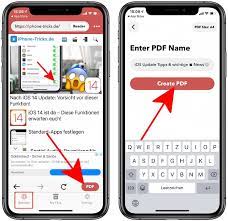 And no matter you are on windows or mac, you can convert jpg to pdf with it. Iphone Pdf Erstellen Foto Und Dokumente In Pdf Dateien Umwandeln