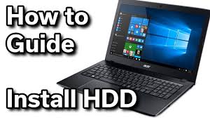 Hard Drive Install Acer Aspire E15 550 Windows Laptop Youtube