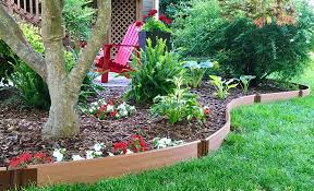 If you have old bricks, stone, or wood laying around, you don't even have to leave your garden to get materials. Best Landscape Edging For Your Yard The Home Depot