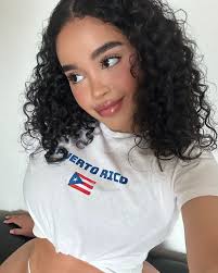 straight or natural curls ? @FashionNovaCurve team puerto rico tee