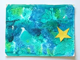 Watercolor Art Activity For Kids Inspired By How To Catch A Star Art Activities For Kids Art Activities Preschool Art