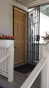 Refurbishing Mobile Home With Fir Door Mobile Home Doors Security Door Grill Door Design