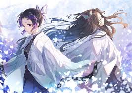 Maybe you would like to learn more about one of these? Kochou Shinobu Kochou Kanae Kimetsu No Yaiba Brown Hair Cape Demon Slayer Hd Wallpaper Peakpx