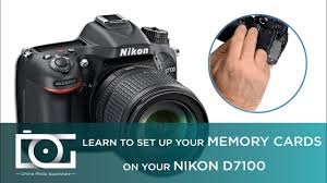 Connect your nikon camera to your computer using the usb cable that was included with your camera. How To Change Default Memory Card On Nikon D7100 Set Up Nikon D7100 Card Slot Youtube