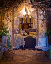 You can always rely upon a canopy bed a grand canopy bed designed by architect michele bonan emphasizes the high ceilings of a bedroom. Best 25 Whimsical Bedroom Ideas On Pinterest Bed Canopy Incredible Furniture