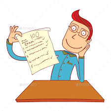 Smart Student Student Cartoon Fun Education Student