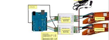 Fritzing Led Light Strips Rgb Led Lights Arduino