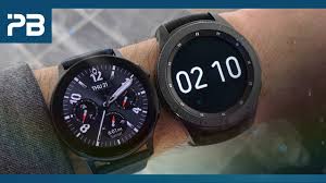 Released 2019, september 42g, 10.9mm thickness tizen os 4.0 4gb 768mb ram storage, no card slot. Samsung Galaxy Watch Vs Galaxy Watch Active 2 Youtube
