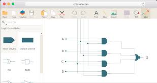 Its components are shown by the pictorial to be easily identifiable. Logic Gate Software Logic Gate Tool Create Logic Gates Online Creately