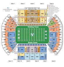 lavell edwards stadium seating chart the official site of