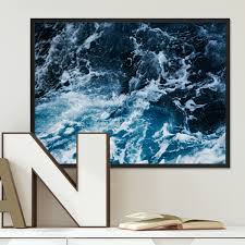 Poster Splashing 30x40 Cm Motiv Wasser See Ozean Meer Natur Foto
