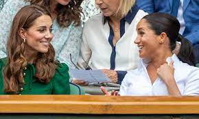 Kate middleton and meghan markle's friendship has made headlines in the british tabloids since 2017. Meghan Markle Poses With Magazine Cover Announcing Kate Middleton S Twin Pregnancy Hello