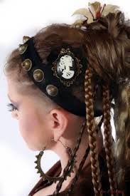 Braided Steampunk Hairstyles Google Search Pirate Hair Steampunk Hairstyles Hair Styles