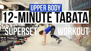 12 minute upper body hiit workout 3