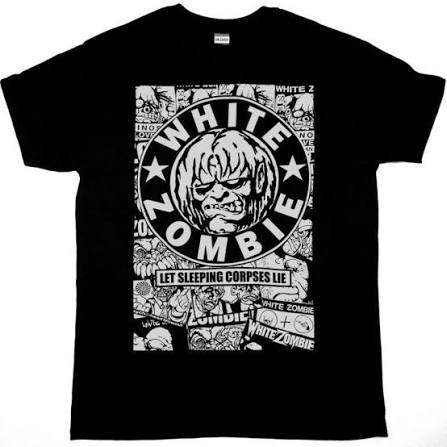 WHITE ZOMBIE LET SLEEPING CORPSES LIE - Best Rock T-shirts