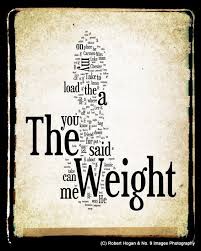 The Weight The Band Word Art 11x14 Print Gift Idea 25 00 Via Etsy Shops I Love
