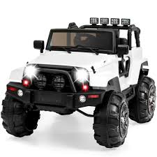 Best Choice Products 12v Kids Ride On Truck Car W Remote Control 3 Speeds Spring Suspension Led Lights Aux Black Walmart Com In 2020 Kids Ride On Kids Ride On Toys Remote Control