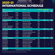 Pakistan vs bangladesh 2020 schedule. New Zealand Cricket Reveal Schedule For Black Caps And White Ferns Nz Herald