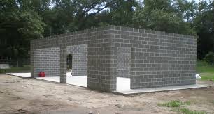 Garage En Parpaing De 20m2 Photos Garages Construire Garage Com Id Construire Un Garage Construction Garage Construction