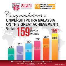 .universiti putra malaysia (upm), universiti malaya (um) and universiti teknologi malaysia which finds a place for themselves amongst the top 500 universities in the qs world university ranking. Upm Made The Highest Leap In The Country In World Best University Rankings Universiti Putra Malaysia