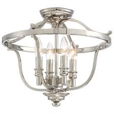 For a dealer near you, click contact us or for more information visit minka.com. Minka Lavery Audreys Point 4 Light Polished Nickel Semi Flush Mount 3296 613 The Home Depot