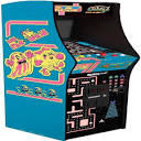Arcade1up Class of 81 Ms. Pac-Man/Galaga Deluxe Arcade Game ...